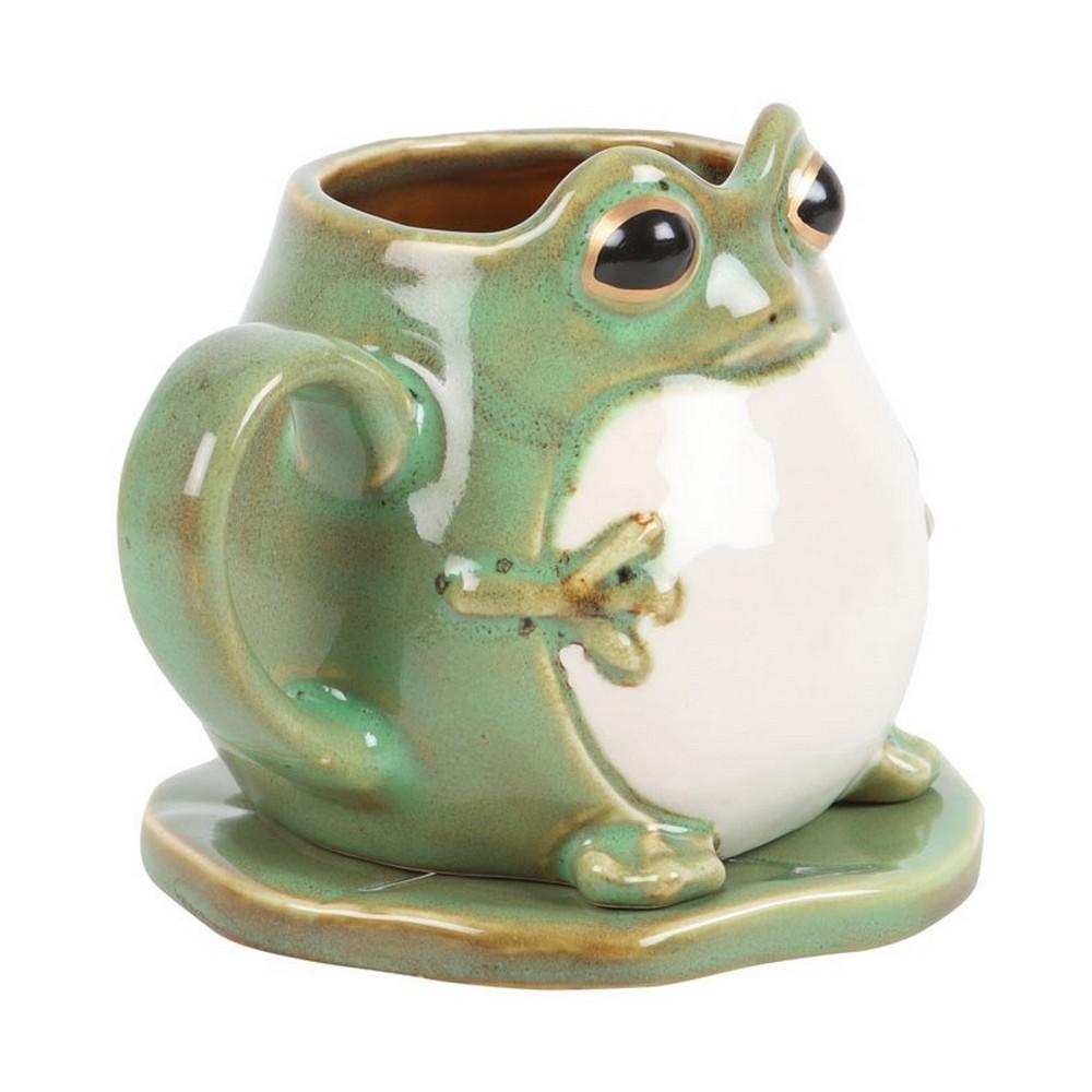 Something Different Frog Mug & Saucer