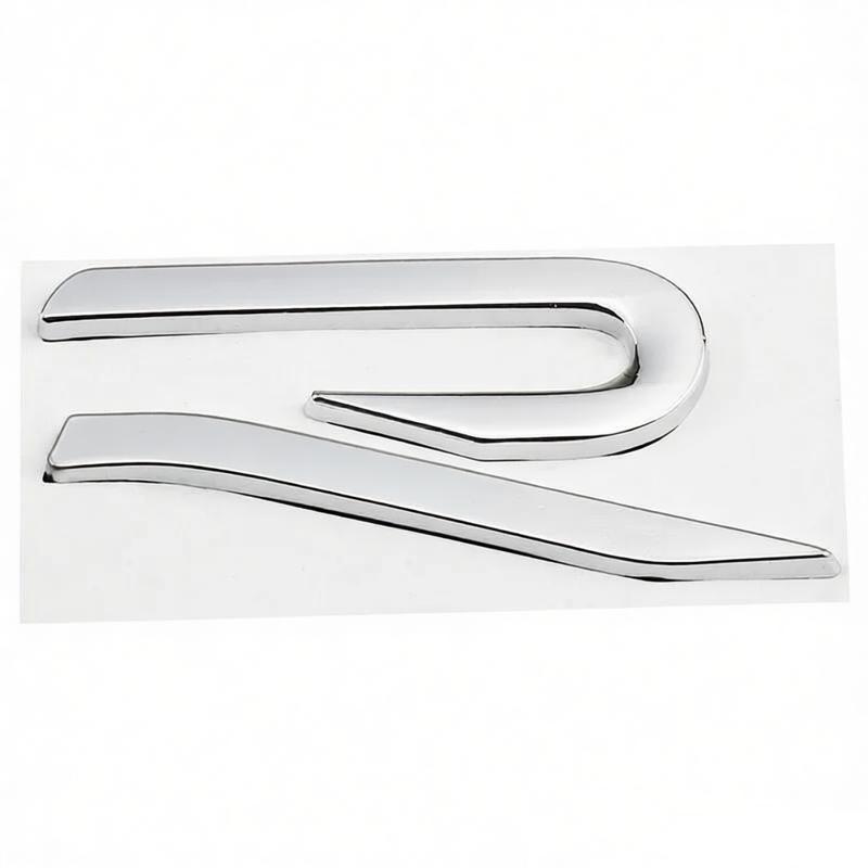 ear1 Metal for Volkswagen VW R Emblem Tiguan Bora GOLF POLO PASSAT CC T-CROSS Touran Jetta Arteon MK6 Car Grille Emblem Modification