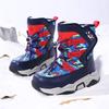 Осенне-зимние унисекс детские зимние кроссовки для мальчиков и девочек зимние ботинки с флисом для активного отдыха нескользящие зимние ботинки для девочек и подростков
