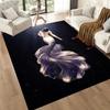 Mermaid's Underwater Adventure Floor Mats for Living Room, Bedroom and Room Decoration Are Suitable for Gifts.