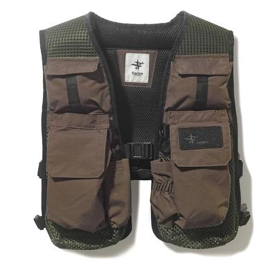 Foxfire Жилет с сеткой для балласта, универсальный размер, J-Stream Vest, Оливковый,