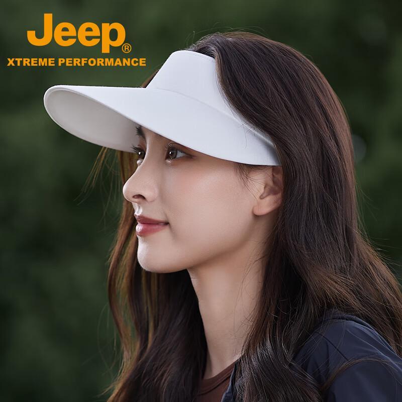Jeep Унисекс солнцезащитная кепка-визор из ледяного шелка, быстросохнущая