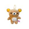 Bear Adorable Relaxed Plush Toy Keychain Soft Short Plush Cartoon Gift Character