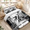 Custom Name Bedding Set 3 PiecesSC Freiburg FC Print Duvet Cover + 2 Pillowcases Soft Bed Decor