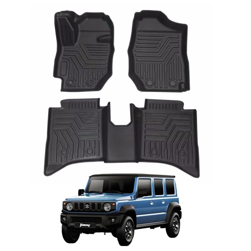 Waterproof Non-Slip 3D Floor Mats for 2023+ Suzuki Jimny Five-Door (RHD) JC74 JB74xl.