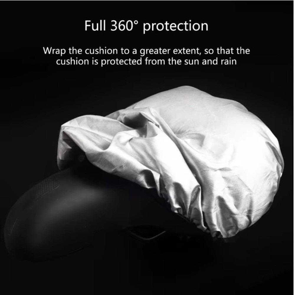 Rainproof Bike Seat Rain Cover Waterproof Fabric Bicycle Seat Dust Cover  Cycling Protection