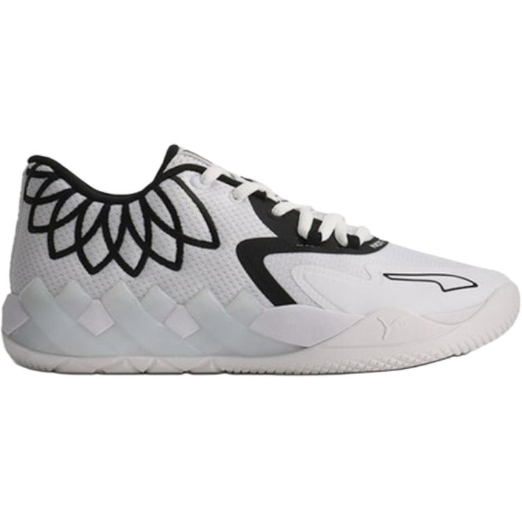 PUMA MB.01 Low top Children's Basketball Shoes White Black Teenagers 377368-13
