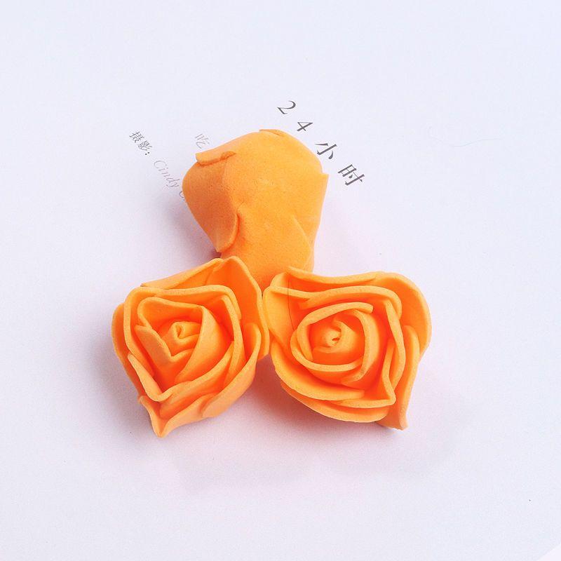 10/50/100 шт. 3 см пенопластовая роза для медведя искусственные цветы Diy подарочная коробка свадебные декоративные рождественские украшения для дома 20 цветов