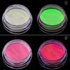 2 г светящийся порошок для ногтей с зеркальным эффектом, флуоресцентный блестящий маникюрный пигмент