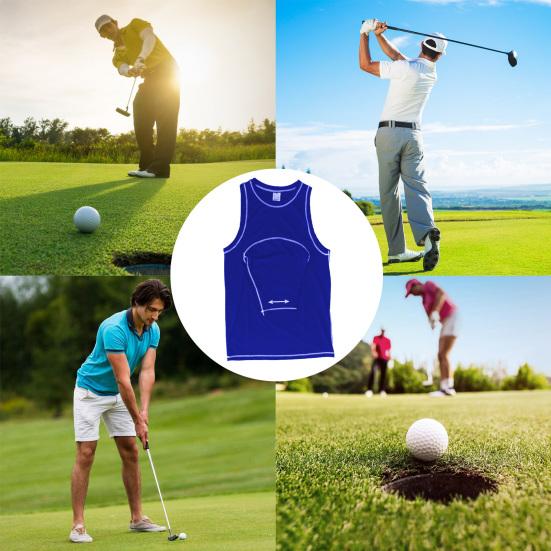 Футболка для тренировки замаха в гольфе, дышащий корректор осанки для рук, мужской и женский жилет для тренировки замаха в гольфе, аксессуары для гольфа, подарок для начинающего гольфиста