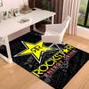 Rockstar logo Printed Absorbent Washable Carpet, Non-Slip Bathroom Mats, Kitchen Rugs, Yoga Mat,Living Room Entrance, Camping Picnic Rugs