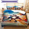 3pcs wrestling Bedding Set Duvet Cover Closure Includes 1 Duvet Cover & 2 Pillowcases, Soft and Comfortable for All Seasons.