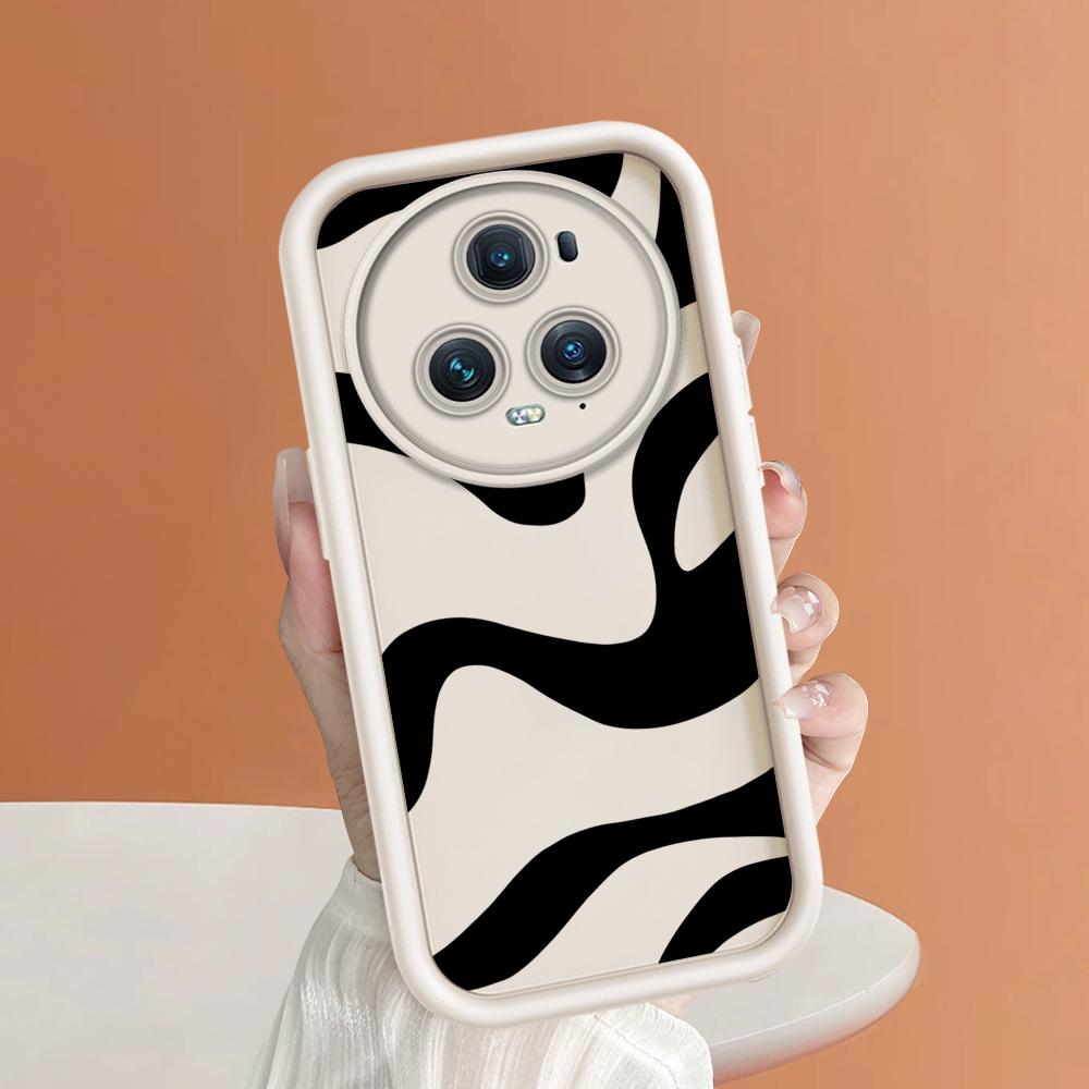 Мягкий силиконовый квадратный чехол с рисунком лестницы для телефона, полное покрытие, противоударный защитный резиновый чехол для камеры для Huawei Honor