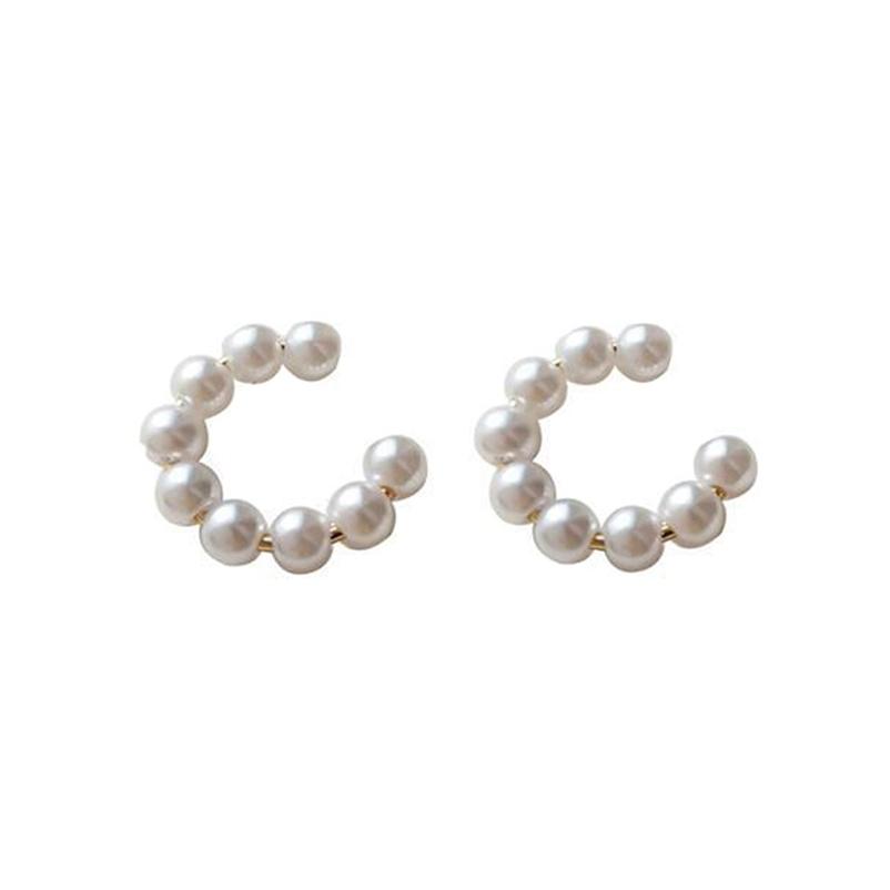 Simple Ear Bone Clip Sweet Temperament C-shaped Ear Ring Super Fairy Without Pierced Ear Clip