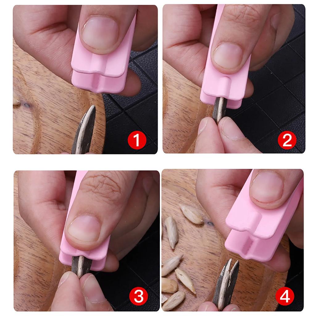 5pcs Sunflower Seed Peeler Machine Kids Melon Seeds Cleaner Children Peeling Artifact Opener Kitchen Gadgets Accessories