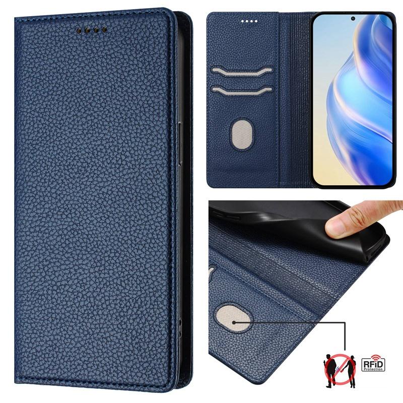 Leather Case For Honor X8 X8A X8B X9 9X X9A X9B X9C 4G 5G Auto Closing Card Slot Wallet Flip Cover Casing
