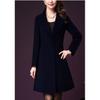 Thickened Woolen Women's Coat Medium and Long Woolen Coat