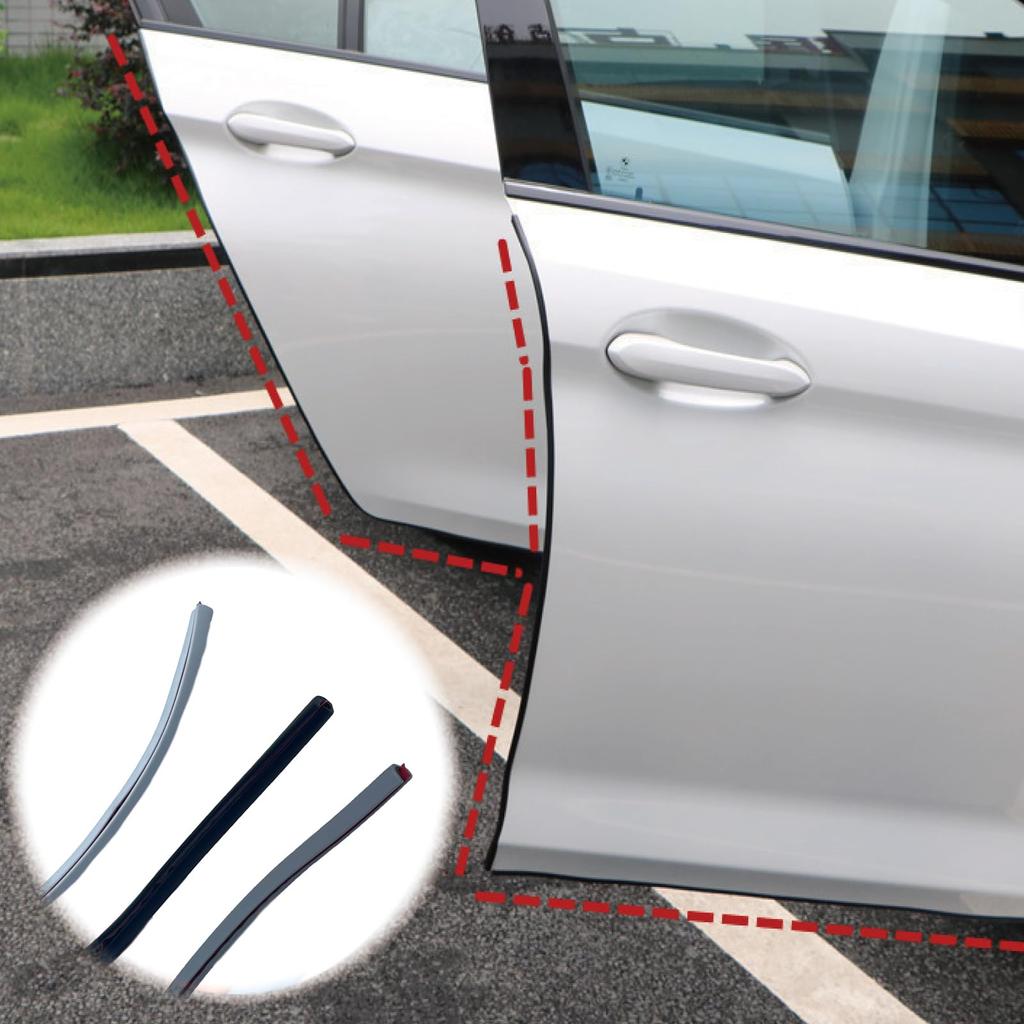 Crown Doris Aero Spoiler Door Edge Protector Guard Gasket Molle Scratch Prevention Impact Protection
