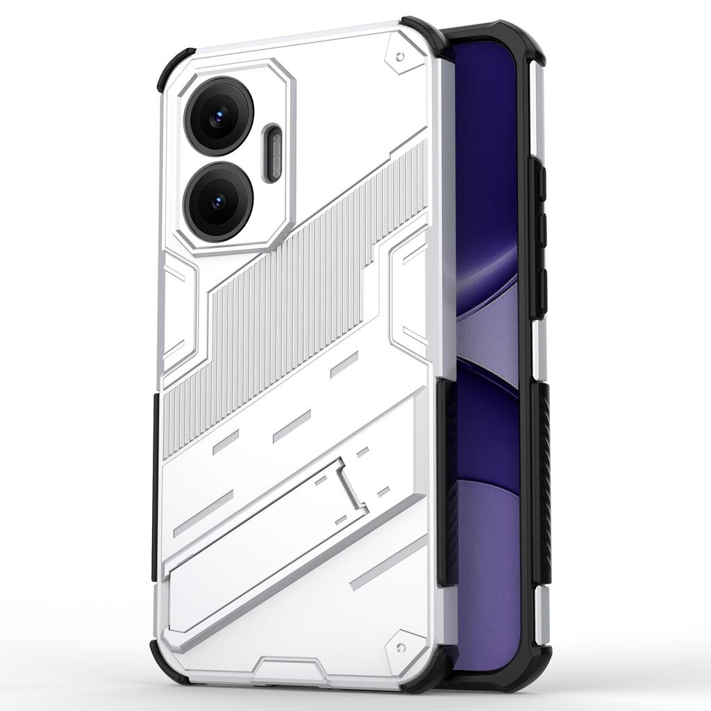 Чехол для Xiaomi Poco F7 5G/Redmi Turbo 4 Pro 5G, PC + TPU, противоударный чехол для телефона с подставкой