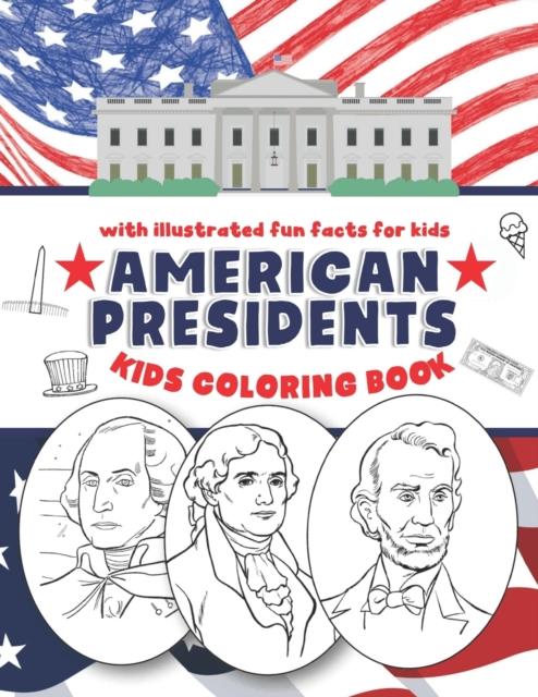 The USA Presidents Coloring Book for Children Book