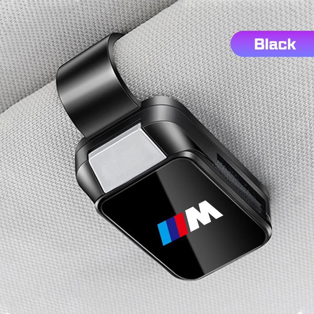 ZLK17 Car Interior Visor Glasses Clip Sunglasses Holder For BMW X1 X2 X3 X5 X4 X6 X7 1 3 5 6 7 Series E60 E90 E70 F48 G20 G30 i3 i7 i8