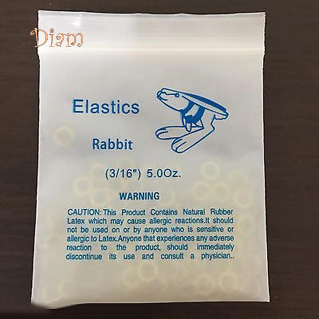 FS Dental Orthodontic Rubber Bands Ortho Elastics Latex Braces Non-toxic Tool Caring