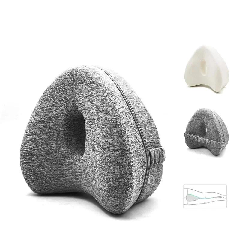 Хлопковая подушка для ног с эффектом памяти тела, домашняя пенопластовая подушка, ортопедическая ортопедическая подушка для сна, ишиас, задний тазобедренный сустав для облегчения боли, подушечка для бедра, подушка для ног