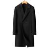 Autumn and Winter New Men's Double-sided Wool Coat Medium and Long Suit Collar Cashmere Coat Men's Woolen Trench Coat
