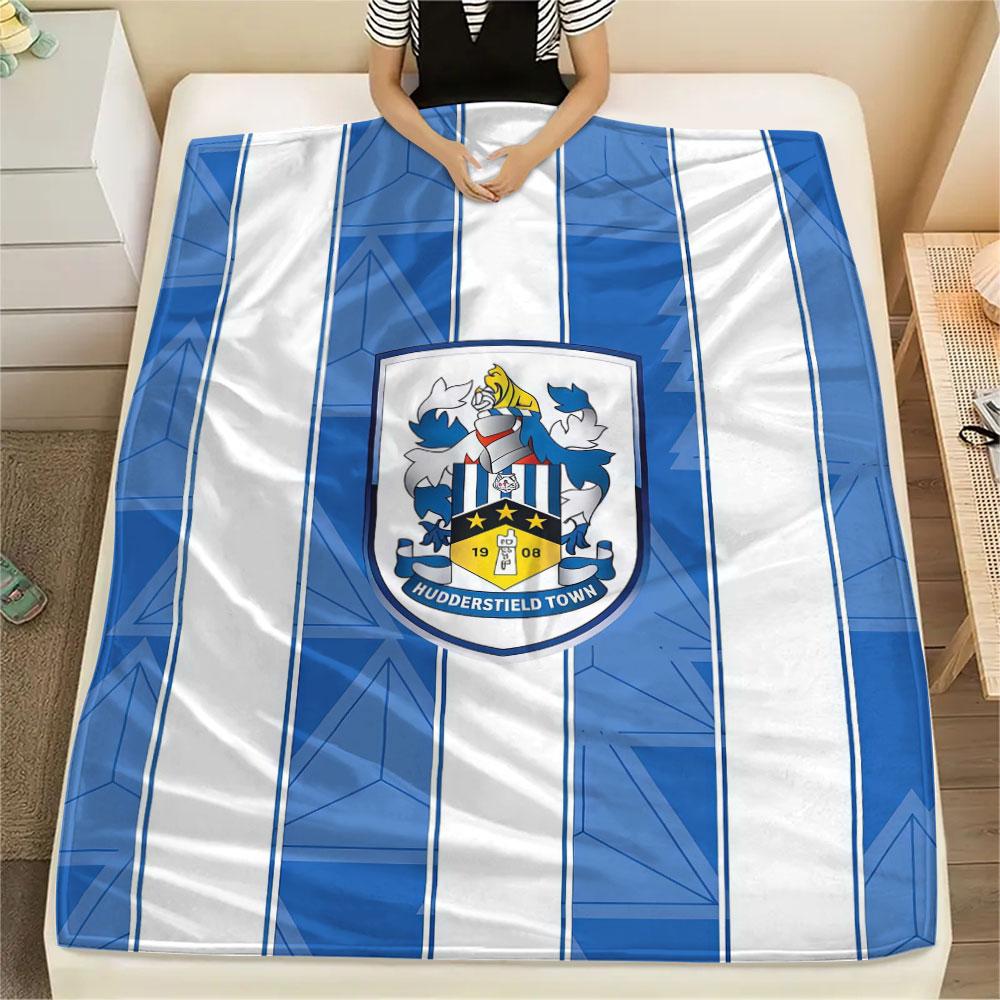 Huddersfield logo Blanket, High quality Comfortable for All Seasons, Home Decor, Warmth and Comfort