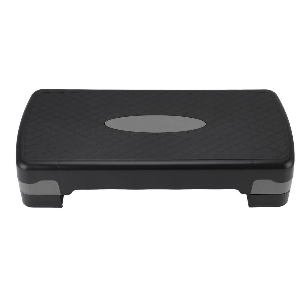 Степ-платформа для упражнений ABS Регулируемая высота Степпер для аэробных тренировок Черный Серый