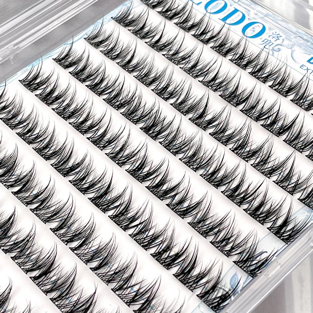 120 шт. Накладные ресницы для начинающих без клея в стиле мыши, DIY наращивание ресниц для женщин