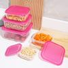 17Pcs/Set Plastic Food Storage Box with Lid Meal Prep Container Multifunctional Crisper  Microwave