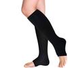 AZ4U Компрессионные носки с открытым носком Высокое сжатие Высокий крой S/M L/XL Унисекс Черный Бежевый