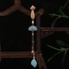 Style Brooches Metal Collar Pins Cheongsam Pin Accessories Tassel Brooches Antique Fan Pendant