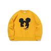 Спортивный повседневный пуловер с капюшоном Disney x Kungfu Mickey, женская толстовка с капюшоном горчично-желтого цвета AWDQB88-2