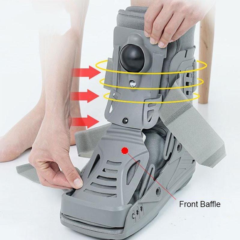Boot Foot Fracture Cast Walking Boots Ankle Fibula Injury Foot Support Fixation Bracket Adjustable Cam Walker