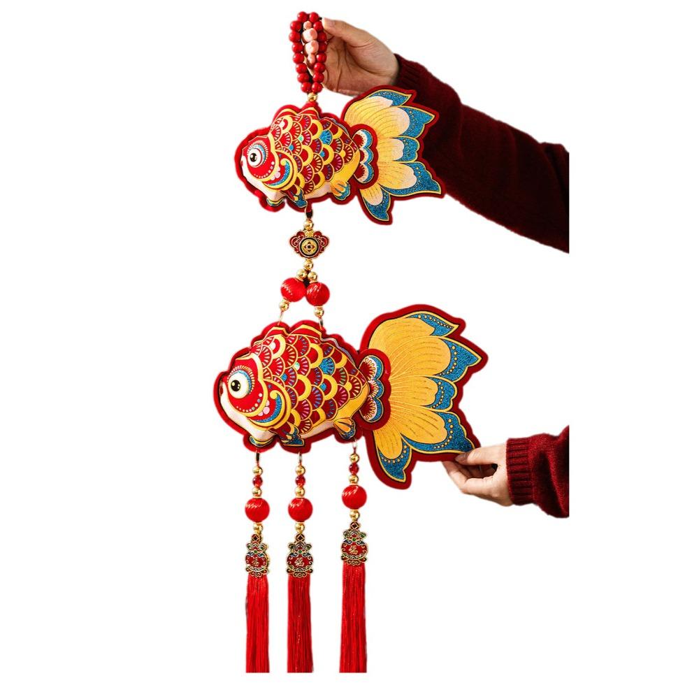 Traditional Lucky Charm Door Hanging Handmade Horse Year Desktop Ornament Entrance Decoration