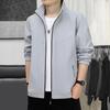 New Spring Jacket Men's Stand Collar Casual Business Men's Good-fitting Jacket Men's Large Size Sports Outdoor Men's Clothing