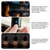 AABGW1 For Benz Car Rearview Mirror Decoration Acrylic Retro Light Automotive Interior Accessories Exclusive AMG SPRINTER V CLASS VIANO