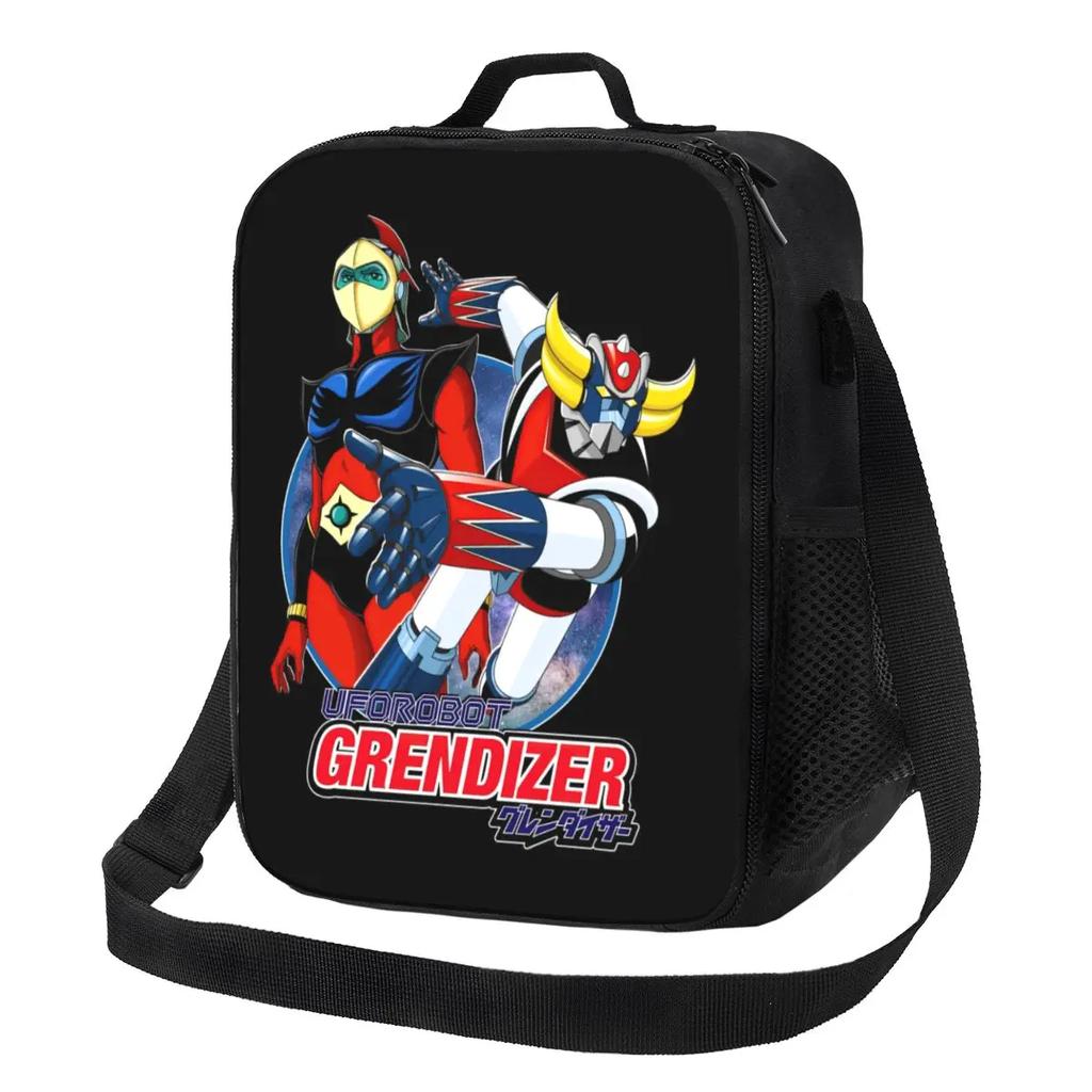 Grendizer и Actarus изолированные сумки для обеда для женщин НЛО робот Goldrake портативный охладитель термоконтейнер для еды Bento Box для детей школьного возраста
