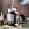 KLAUSBERG KB-7680 0.60L French Press Coffee/Tea Maker with Wooden Handle