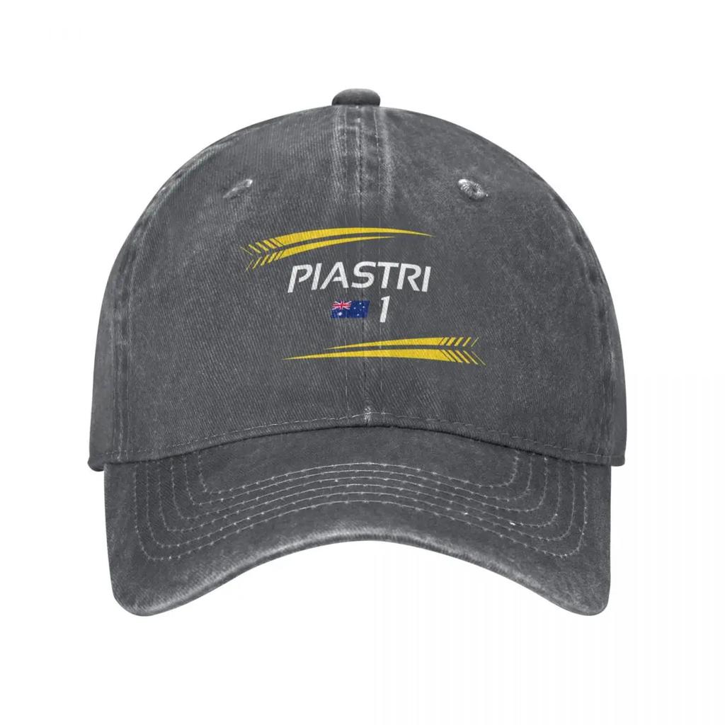 F Piastri black version Baseball Cap Christmas Hat Unique hats Sunscreen Streetwear Hats For Women Unisexs