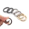 Bag Keyring Openable Handbags Ring Buckle Round Spring Gate Snap Hooks O-Ring Buckle Snap Clasp
