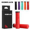 Руль для горного велосипеда RIDERACE, эргономичные ручки из термопластичной резины, руль для горного велосипеда, руль для велосипеда BMX, противоскользящие удобные наконечники руля