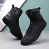 New Men Boxing Shoes Comfortable Lightweight for Boxing Waterproof Exercise Wrestling Sneakers Size 39-45