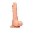 RealRock - Dildo with Testicles 25 cm