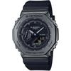 Men's G-SHOCK GM-2100BB-1AJF [G-SHOCK Metal Covered Series Blackout] Round Watch Black