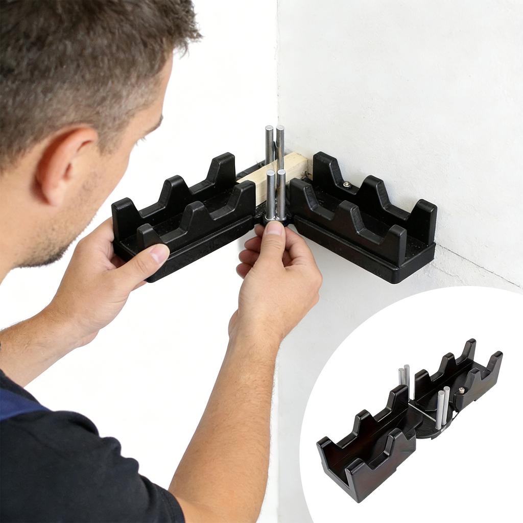2-in-1 Angled Measuring For Home Decoration Corner Measurement Tool