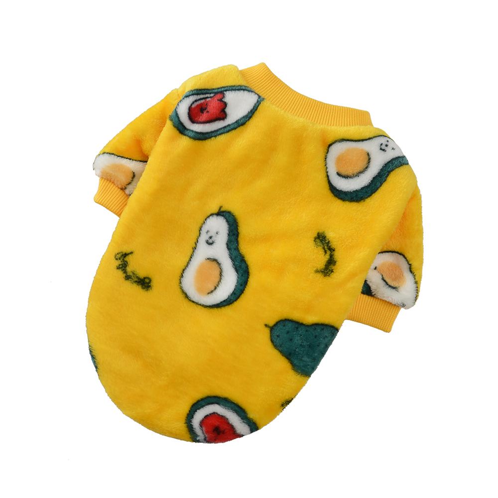 Толстовка с капюшоном для маленьких собак с милым принтом, жилет, зимняя теплая одежда для домашних животных, толстовка для французского бульдога, ши-тцу, куртка для щенков, собак, кошек, одежда для домашних животных