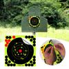 10 Pcs Splatter Paper Targets Fluorescent Targets Paper Shooting Ranges Circle Paper Targets Stickers for Practice